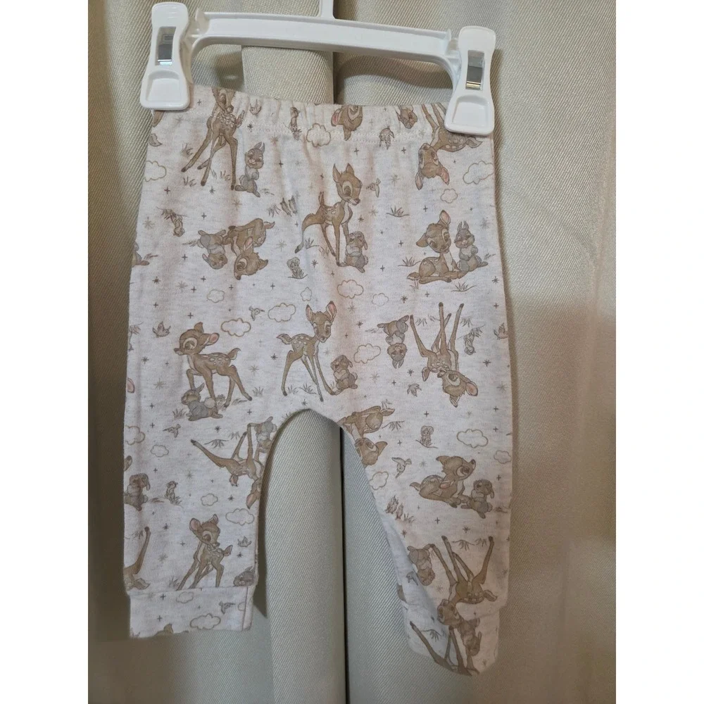 Disney Bambi and Thumper Bodysuit and Pants Set Oatmeal Heather Kids